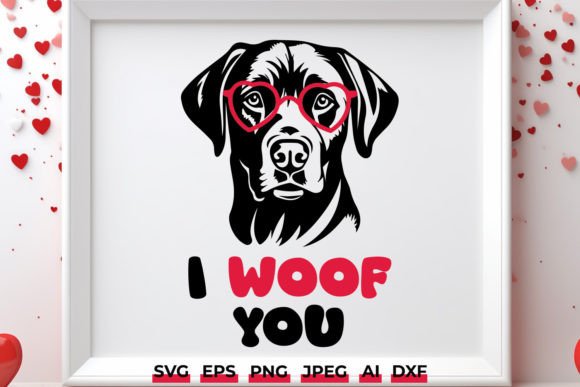 Download Labrador Love SVG - Funny Valentines Png - Love svg Collection