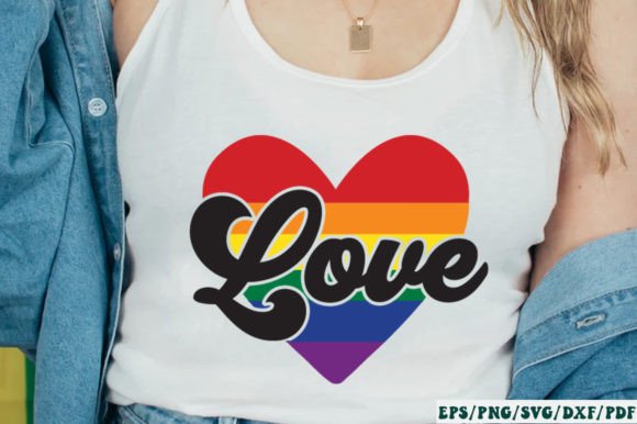 Download Love Retro SVG, Pride Love SVG - Love svg Collection