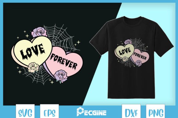 Download LOVE Forever Pastel Valentine Hearts - Love forever Collection